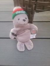 Coca Cola Seal Ski Cap Bean Bag Plush