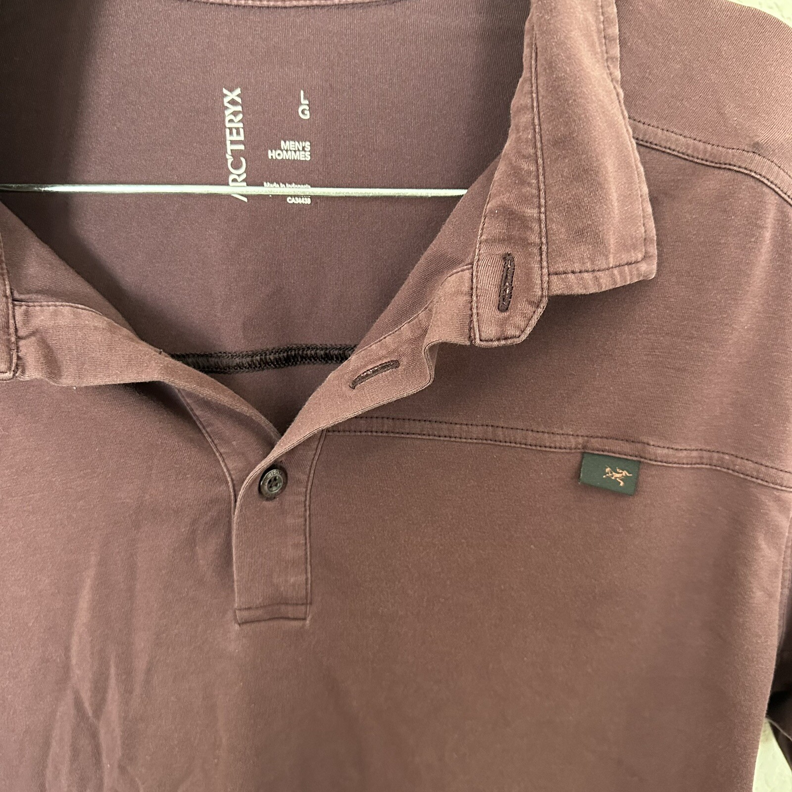 Arc'teryx Captive SS Polo L Rosso