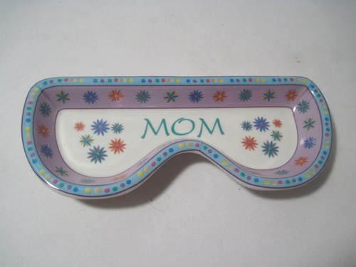 Keramik Brillenhalter Aufbewahrung Tablett für Mama Geschenk für Mutter Neu