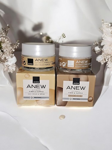 Avon Anew ULTIMATE FIRM & SUPPLE Tagespflege Reise Set Tages Nacht Creme ab 50 - Bild 7 von 24