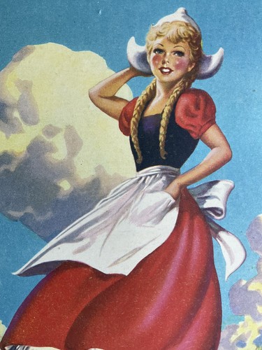 Vintage Philmar “Dress Dolly” With 12 Card National Dresses & Hats c.1950s RARE - Picture 22 of 24