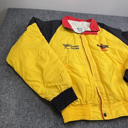 Rare VTG Motorsport Tradition Nascar Style Pennzoil Racing Jacket Mens Sz XL USA - Picture 5 of 17