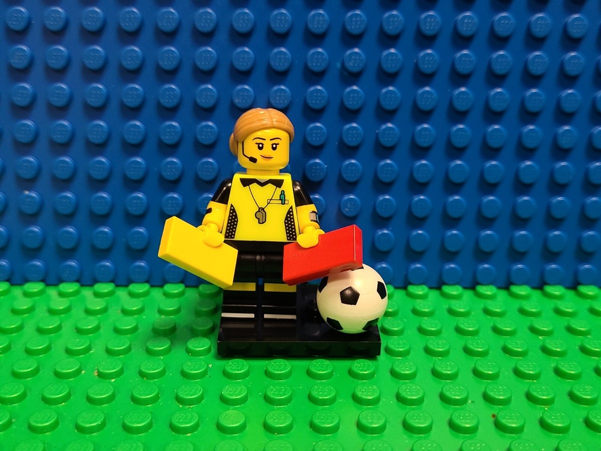 専用バッグ LEGO Football Referee Minifigure Collectible Series 24 71037 New