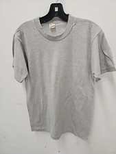 Vintage Screen Stars Best Grey New Old Stock Blank T-Shirt Sz Medium 80s Single