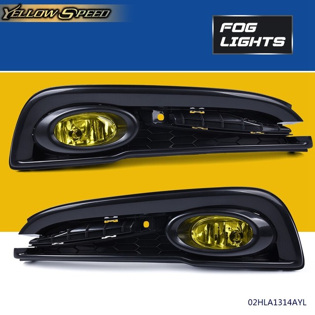 For 20132015 Honda Civic 4Door Sedan Bumper Driving Fog Lights Lamps