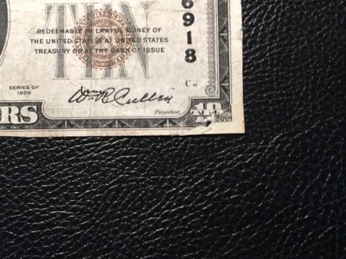 National Bank Note Lake Crystal Minnesota Damaged Pieces Replaced See Photos - Picture 4 of 7