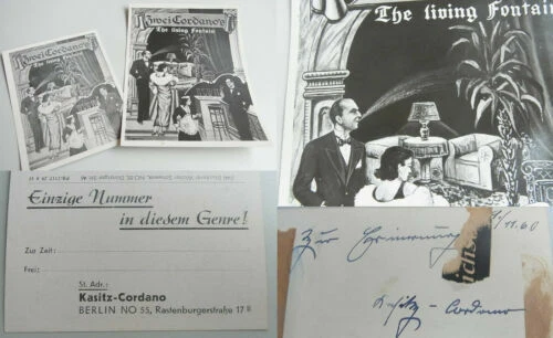 Zirkus-, Varieté- & Theater-Memorabilia Friedrichstadtpalast Original