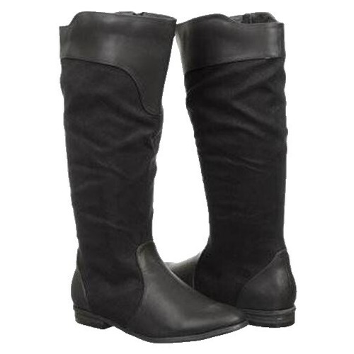 Bottes Michael Antonio Sur Genou Marron – Taille US 7.5, Talon Bas Wedge – Occasion Porté
