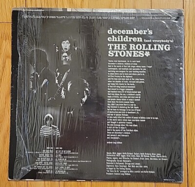 ROLLING STONES - December's Children LP Vinyl 1965 Mono Orig