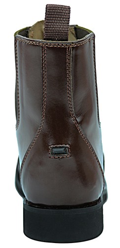 Challenger Kinder Kinder Paddock mit Reißverschluss Englisch Reiten Leder Stiefel - Bild 12 von 12