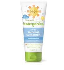 Babyganics Sunscreen Lotion 50 SPF, 6oz