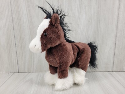 小松さま専用 Ganz Webkinz HM139 Clydesdale Horse Plush Stuffed Animal No