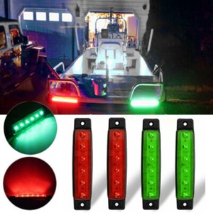 Port Starboard Light DC 12V Marine Led Strip Lights for Boat Lights Bow and Stern Stern Lights for Boats Navigation Lights for Boats Led Kayak Lights UWDESY 4PCS Boat Navigation Lights