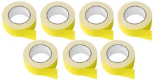 7 Rolls Rockville Pro Audio/Stage Wire ROCK GAFF Yellow Gaffers Tape 2"x100 Ft
