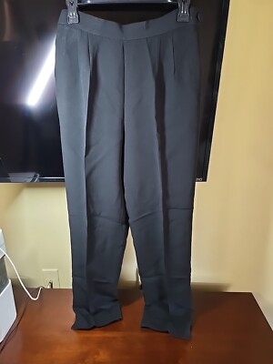 Cheap And Chic By Moschino Black Tuxedo Style Pants, Size 12