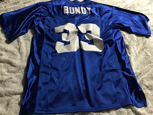 Al Bundy '33' Polk high jersey medium blue new no tags - Picture 2 of 7