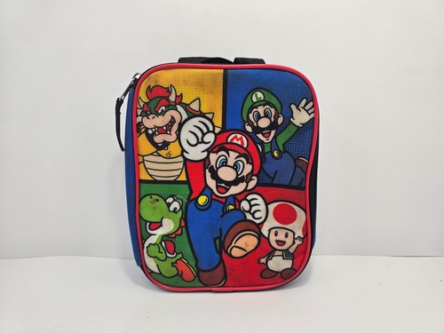 Super Mario Bros Nintendo 15" Grande Niños Mochila Escolar Bolsa de Viaje y Bolsa de Almuerzo - Imagen 9 de 12
