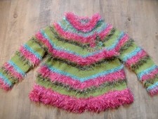 PAMPOLINA magnifique doudoune douce et colorée taille 104 w. NEUF ST817