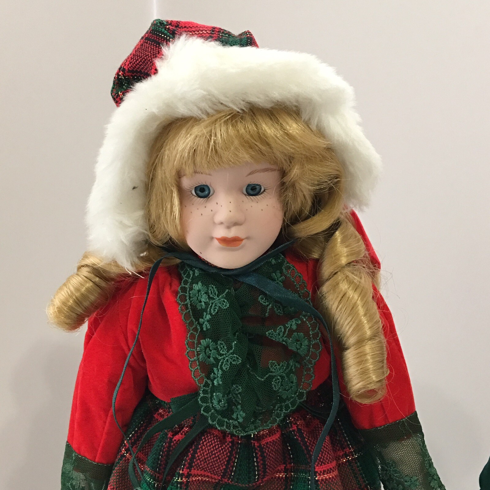 Chris and Chrissy Christmas Brinn's Collectible Porcelain Doll 1990 eBay