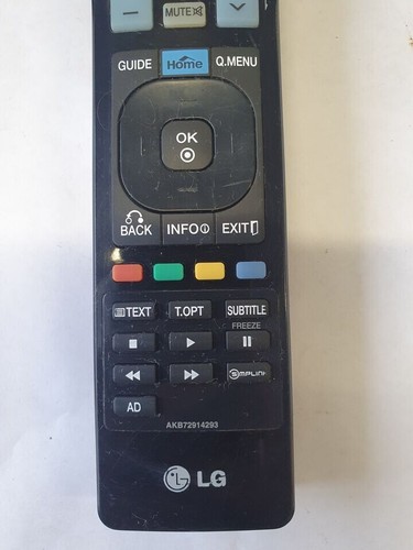 GENUINE AKB72914293 Remote for LG 42PT351 42PT353 50PT351 50PT353 50PV250 50PV3 - Picture 9 of 12