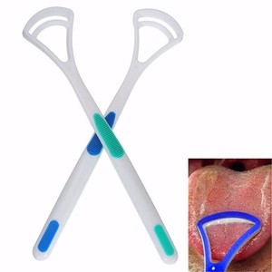 2pcs-Plastic-Tongue-Tounge-Cleaner-Scraper-Dental-Care-Oral-Hygiene-Mouth-Tool