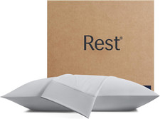   Evercool  Cooling Pillow Cases Standard - 2 Pillowcase for Sensitive Skin, Si