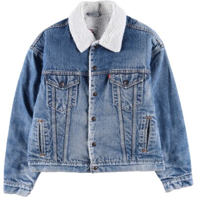 ジャケット・アウター 90s Levis 70609  size:XL 90'S Levi's 70609-0216 denim fleece jacket made in USA