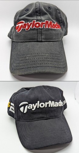 TaylorMade Allegiant A-Frame Golf Hat, Black