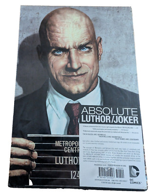 Absolute Luthor / Joker (DC Comics December 2013) Hardcover New Sealed