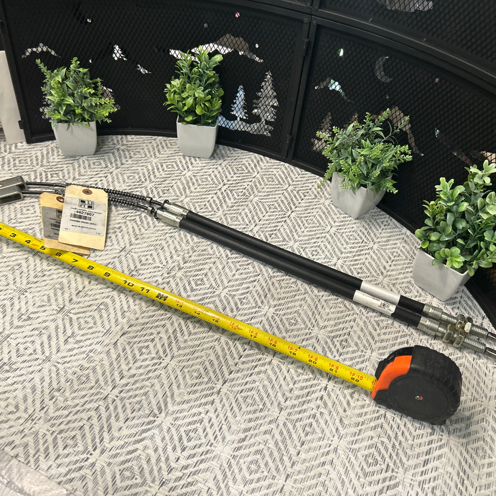 2 QTY! HYSTER 4627807 PARKING BRAKE CABLE MFR 92867 -NEW! | eBay 