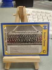 1990 Collegiate Collection Notre Dame Irish (1973) National Champions Football