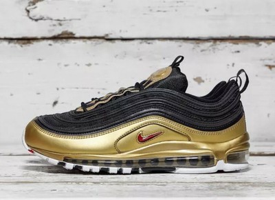 nike air max 97 nere oro