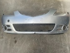 2004-2006 Mazda 3 Sedan Front Bumper Cover Silver Oem