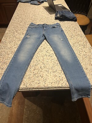 Hollister Epic Flex Super Skinny Jeans Hollister Mens 32x30 Blue