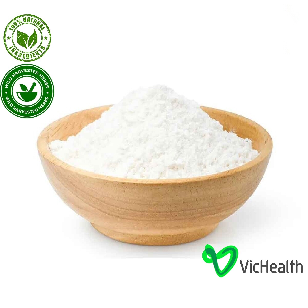 Almidón de tapioca - polvo de raíz de yuca, Ararut, Manihot utilissima