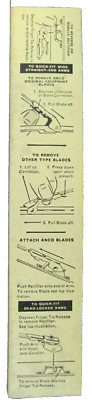 Vintage 13  Anco # 820 Wiper Blades Anti Wind-Lift, with push button release