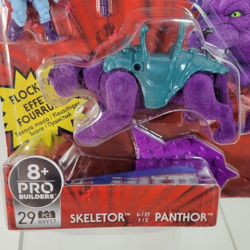 Mega Construx MOTU Skeletor & Panthor Masters Of The Universe Card Damaged - Picture 3 of 7