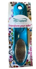 Single Piece Microplane Original Foot File Different Colors Pedicure Rasp 1pc