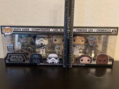 Star Wars Celebration Exclusive Funko Pop SET 5 2022 Galactic
