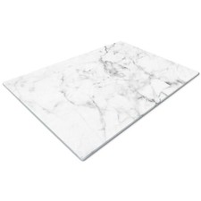 Marble Work Top Chopping Board Placemat Manmade 35x25cm