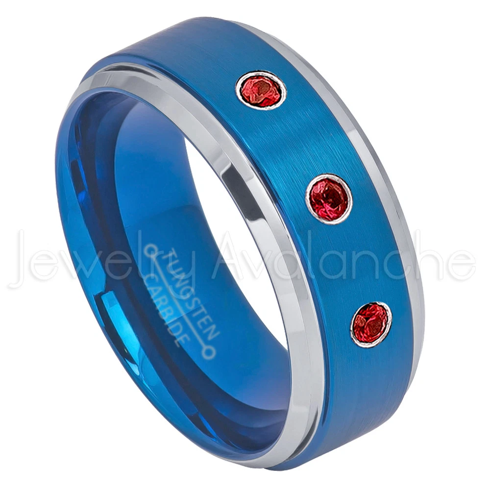 Tungsten birthstone rings deals