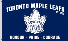 Toronto Hockey Team Memorable Flag 90x150cm 3x5ft Maple Leafs Souvenir Banner