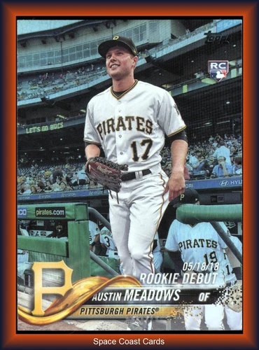 Austin Meadows Pittsburgh Pirates 2018 Topps Update #US130 Rainbow Foil