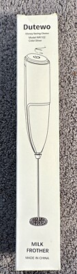 Handheld Milk Frother Automatic Foam Maker Whisk Mixer For Coffee Cappuccino NEW