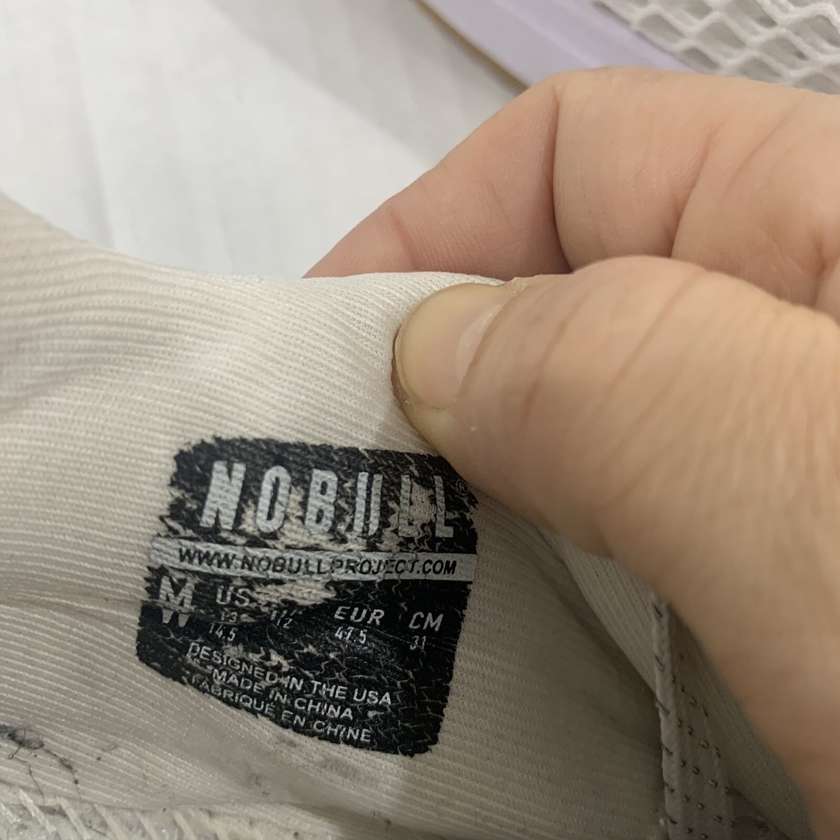 Nobull Shoes Unisex Mens 13 Womens 14.5 White Mesh Logo Running Athletic Lace Up NOBULL Mesh Runner Review (2026) | BarBend main image 3