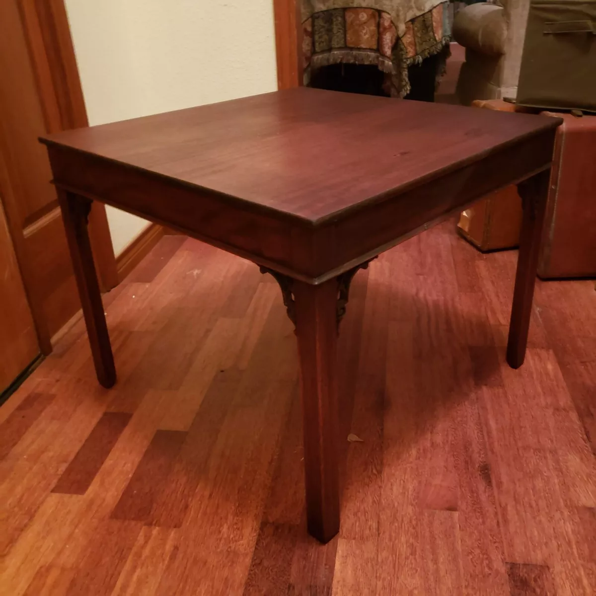 Imperial Mahogany coffee cocktail end contemporary look antique 1931 table