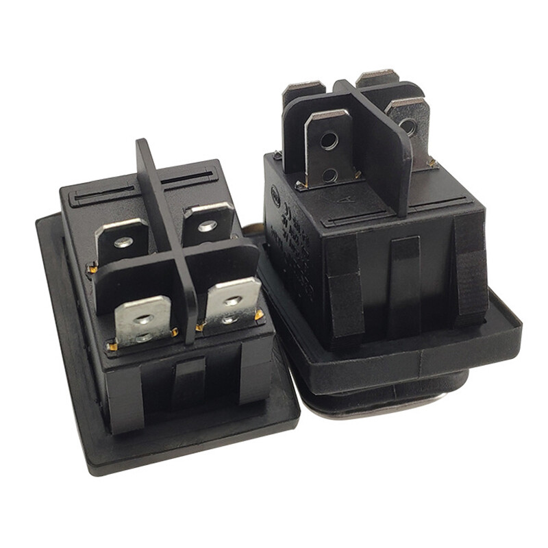 keiko様 Amazon.com: Oiyagai 10‑Pack KCD4 DPDT Rocker Switch with