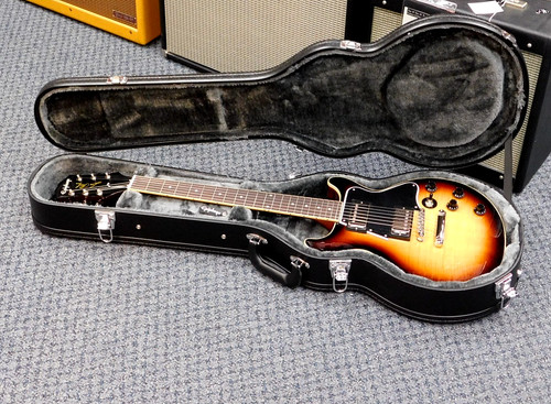 2025 Epiphone Les Paul Special Double Cut Figured Guitar w/Case! Bourbon Burst!