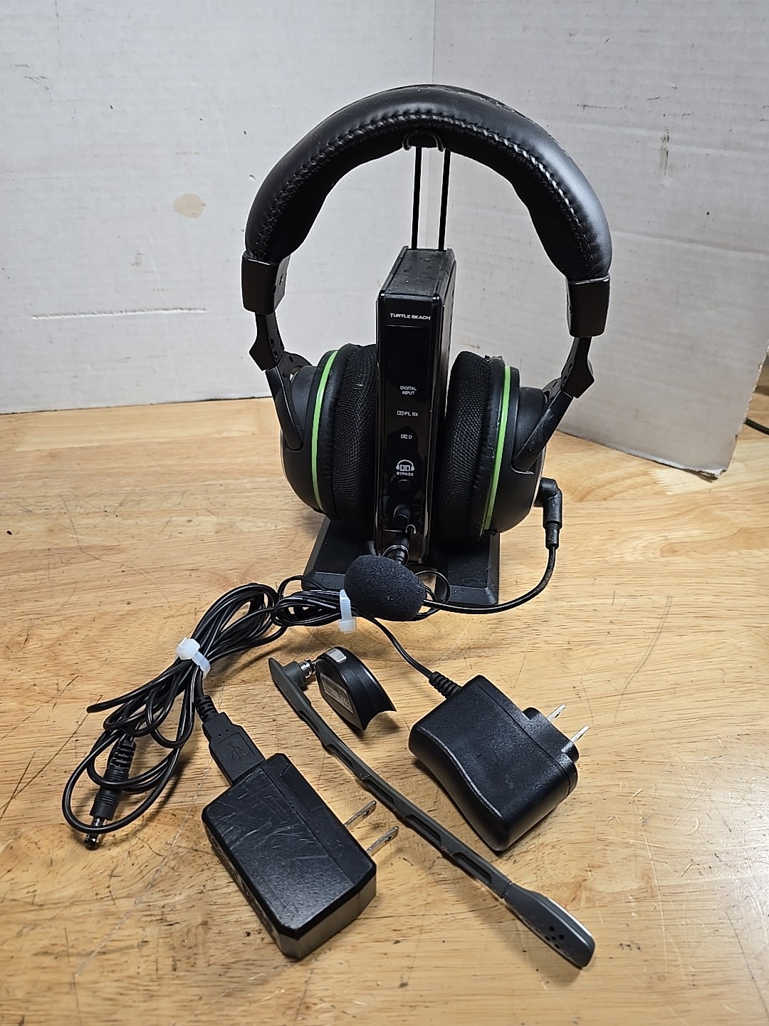 Turtle Beach Ear Force XP500 Black/Green Headband Headsets for Microsoft Xbox...