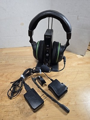Turtle Beach Ear Force XP500 Black/Green Headband Headsets for Microsoft Xbox...